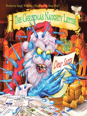cover image of The Christmas Naughty Letter